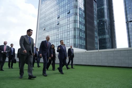 Former UK Prime Minister Tony Blair visited IT Park Uzbekistan