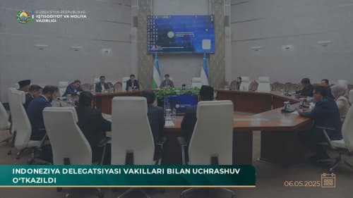 A meeting was held with representatives of the Indonesian delegation