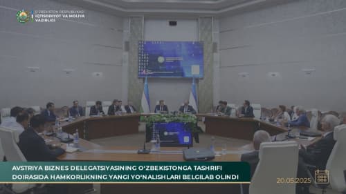 New areas of cooperation identified during the visit of the Austrian business delegation to Uzbekistan